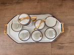 Antieke Epiag koffieset met dienblad – 1930s, Antiek en Kunst, Ophalen of Verzenden