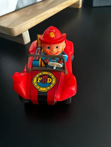 Vintage blikken brandweer auto uit china beschikbaar voor biedingen