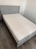 Bed without mattress, Grijs, 140 cm, Zo goed als nieuw, Ophalen