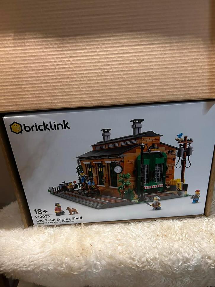 Lego Bricklink 910033 Old Train Shed - Nieuw!, Kinderen en Baby's, Speelgoed | Duplo en Lego, Nieuw, Lego, Complete set, Ophalen of Verzenden