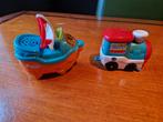 Vtech toet toet, Tineke trein en Ziggy zeilboot, Ophalen of Verzenden, Zo goed als nieuw, 6 maanden tot 2 jaar
