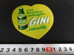sticker voor lieverds en ondeugden GINI natuurlijk *, Verzamelen, Ophalen, Zo goed als nieuw, Bedrijf of Vereniging