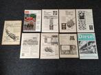 9x Reclame (A4) DAF Trucks/ Diesel/Vrachtwagen (jaren 50/60), Verzenden, Gebruikt, Auto's