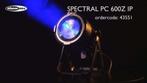 Showtec spectral PC 600Z IP, Ophalen of Verzenden, Zo goed als nieuw, Licht, Kleur