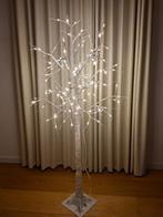 Sfeervolle witte Berk decoratie boom met 144 led verlichting, Ophalen, Zo goed als nieuw