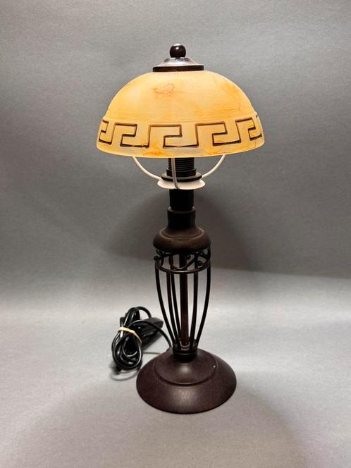 Victoriaanse Mushroom lamp, Huis en Inrichting, Lampen | Tafellampen, Zo goed als nieuw, Minder dan 50 cm, Ophalen of Verzenden