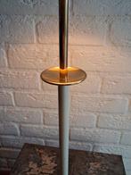 Hollywood Regency Kullman Tafellamp met Kap - 1950, Gebruikt, 50 tot 75 cm, Ophalen of Verzenden, Stof