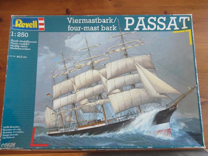 Viermastbark Passat  (Revell 1/250), Hobby en Vrije tijd, Modelbouw | Boten en Schepen, Zo goed als nieuw, 1:200 of kleiner, Revell
