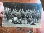 Nederlandse foto Regiment Jagers Kapel Muzikant muziek, Verzenden, Nederland, Embleem of Badge