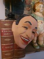 Vintage papiermache masker, Ophalen of Verzenden