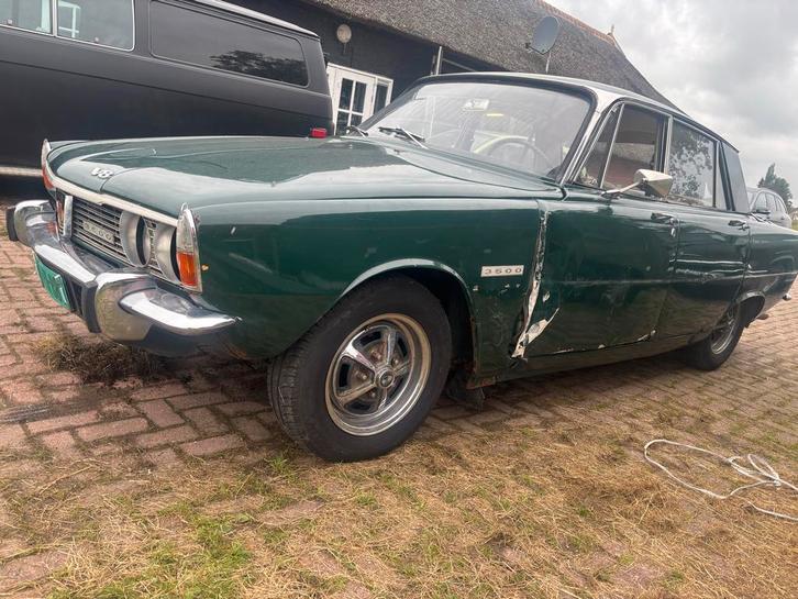 Rover 3500 3.5 v8 AUT 1970 Groen p6 lpg opknapper, Auto's, Rover, Bedrijf, Benzine, Sedan, Automaat, Origineel Nederlands, Groen