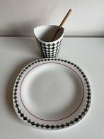 Vintage Rörstrand Red Top Bord Marmeladepot M. Westman 50’s, Ophalen of Verzenden