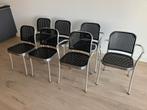 Sliver chair, 7 stuks van De padova, by Vico Magistretti, Huis en Inrichting, Stoelen, Vijf, Zes of meer stoelen, Metaal, Zo goed als nieuw