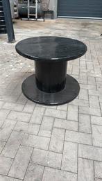 Kabelhaspel Houten tafel, Tuin en Terras, Tuintafels, Ophalen, Zo goed als nieuw, Rechthoekig, Hout