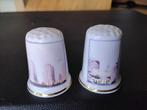 2 Vingerhoedjes Twin Towers Never Again,Must not Forget  USA, Ophalen of Verzenden, Zo goed als nieuw