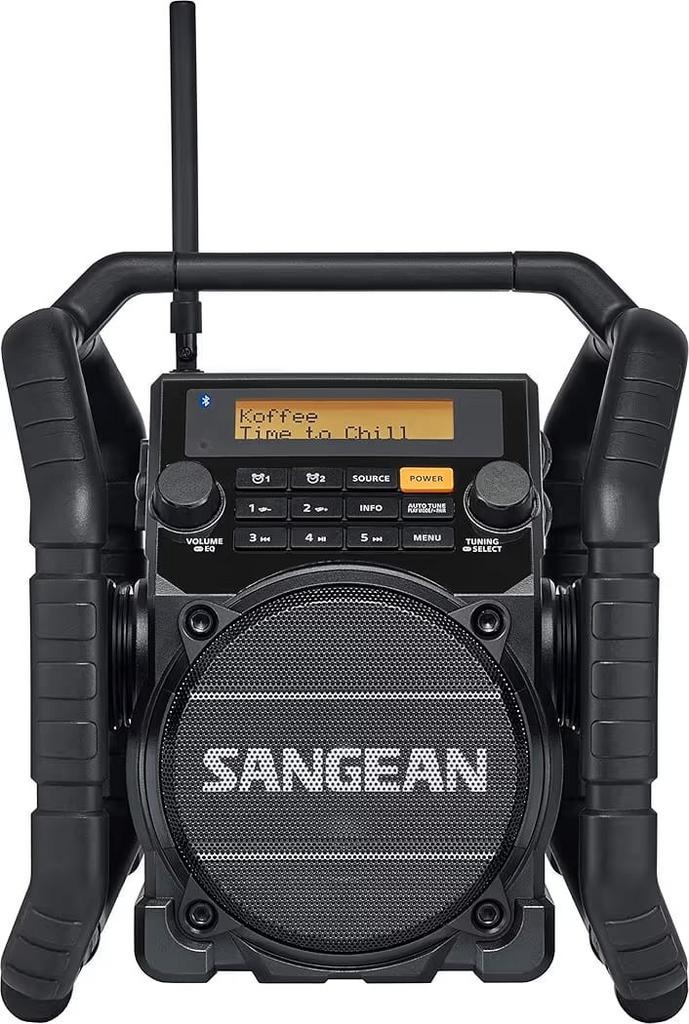 Sangean U5 DBT bouwradio met Dab,Fm en Bluetooth, Audio, Tv en Foto, Radio's, Nieuw, Bouwradio, Ophalen of Verzenden