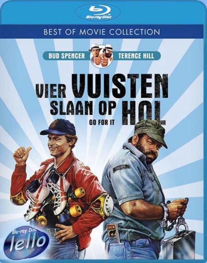 Blu-ray: Vier Vuisten Slaan Op Hol (1983 Bud Spencer) NL, Cd's en Dvd's, Blu-ray, Zo goed als nieuw, Actie, Ophalen of Verzenden
