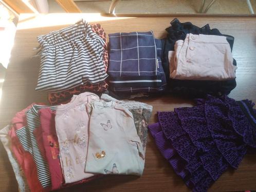 kledingpakket meisje 122/128, Kinderen en Baby's, Kinderkleding | Maat 122, Zo goed als nieuw, Meisje, Jurk of Rok, Ophalen of Verzenden