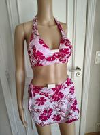 Bikini met bijhorende pareo, Kleding | Dames, Badmode en Zwemkleding, Verzenden, Zo goed als nieuw, Bikini