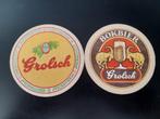 grolsch geel bruin bokbier viltje, Ophalen of Verzenden, Nieuw, Viltje(s), Grolsch
