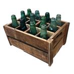 Krat met Flesjes Bierfles Frisdrankkrat  Decoratie, Ophalen of Verzenden