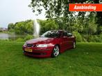 Saab 9-3 1.9 TID Sport Sedan 110KW 2005 Rood / 60% KORTING!, Voorwielaandrijving, Beige, 4 cilinders, Bedrijf