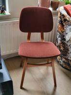 Superleuke eetkamerstoel jaren 60, Huis en Inrichting, Stoelen, Ophalen, Gebruikt, Hout, Twee