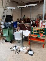 Arteluce Jill vloerlampen, jaren 70 - set van 3, Ophalen, Gebruikt, Vintage, Glas