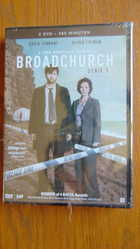 Broadchurch serie 1 dvd, Vanaf 16 jaar, Ophalen of Verzenden, Gebruikt