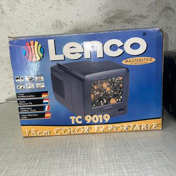 Lenco TC 9019 – Portable Color TV (met doos, mini-televisie) beschikbaar voor biedingen
