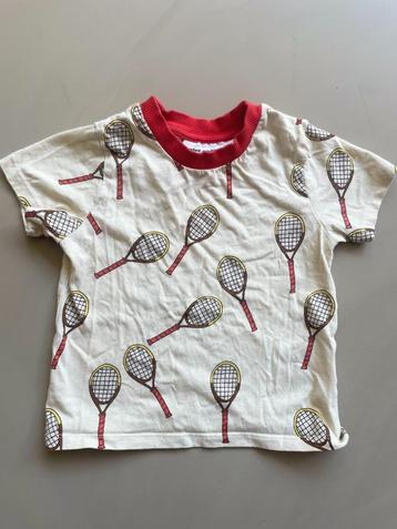 Mini Rodini T-shirt met tennis print maat 92/98