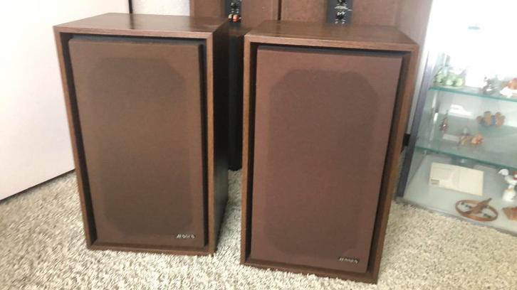 Vintage Jensen LS-2 luidsprekers, Audio, Tv en Foto, Luidsprekers, Gebruikt, Front, Rear of Stereo speakers, Minder dan 60 watt