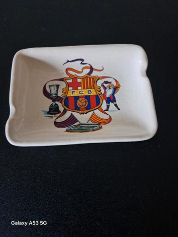 FC Barcelona Asbak - 120x90mm - Perfecte Staat beschikbaar voor biedingen