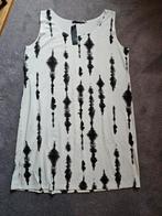 Lange top, gebroken wit met zwart, Elsewhere, mt XXL, Kleding | Dames, Tops, Verzenden, Wit, Maat 46/48 (XL) of groter, Nieuw