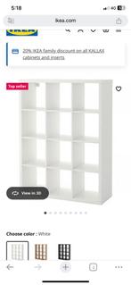 Ikea Kallax, Ophalen of Verzenden, Zo goed als nieuw, 25 tot 50 cm, Minder dan 100 cm