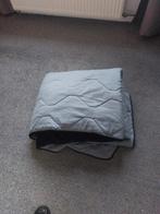 Winterdekbed 240x220 - Zwart/Grijs - Wasbaar, Zwart, Tweepersoons, Ophalen of Verzenden, Deken of Dekbed