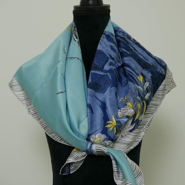 100% zijden sjaal, Kleding | Dames, Mutsen, Sjaals en Handschoenen, Nieuw, Sjaal, Ophalen of Verzenden