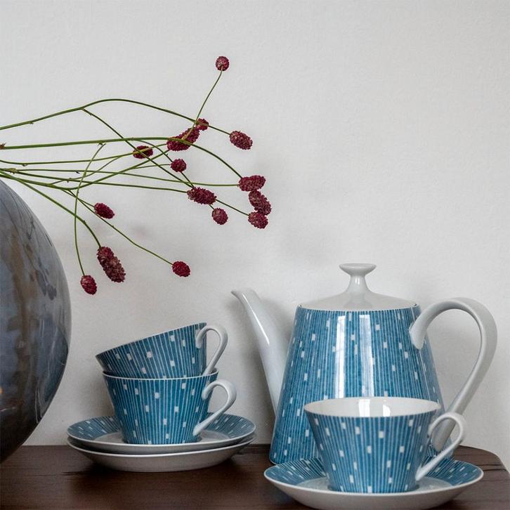 Vintage Schonwald theeservies, Antiek en Kunst, Antiek | Servies compleet, Ophalen of Verzenden