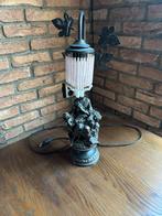 Antiek Beeld Lamp, Ophalen of Verzenden, Gebruikt, Metaal, Minder dan 100 cm