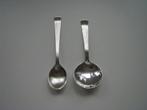 suikerschep en lepeltje H.Hooijkaas  DE  [34], Ophalen of Verzenden, Zo goed als nieuw, Zilver, Los bestek