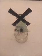 NIEUW waxinelicht molen glas, Ophalen of Verzenden