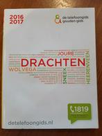 Telefoongids Gouden Gids Drachten 2016/2017, Ophalen of Verzenden, Zo goed als nieuw