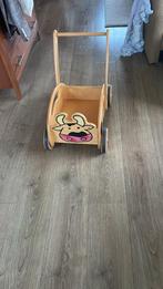 Houten loopwagen koe, Ophalen of Verzenden, Zo goed als nieuw