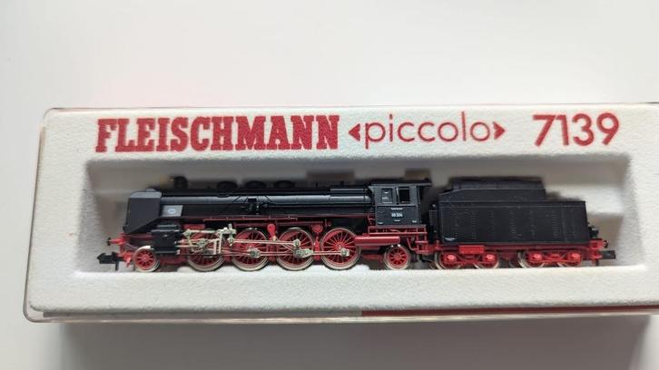 Fleischmann piccolo 7139 – BR 39 stoomlocomotief (N-schaal), Hobby en Vrije tijd, Modeltreinen | N-Spoor, Zo goed als nieuw, Locomotief