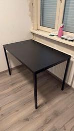 Zwarte tafel/bureau, Huis en Inrichting, Bureaus, Ophalen, Zo goed als nieuw