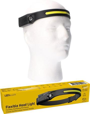 LED's Work Hoofdlamp met zwaaisensor beschikbaar voor biedingen
