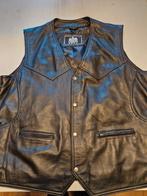 Urban Lederen Gilet XL - Zwart,  motorjack, Zwart, Ophalen of Verzenden, Urban, Maat 56/58 (XL)