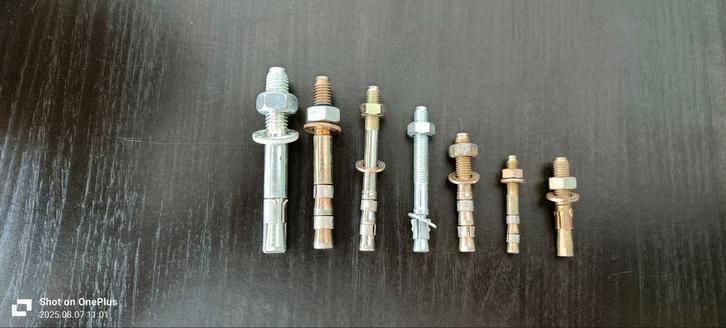 Keilbouten + Multi Monti betonschroeven, Doe-het-zelf en Verbouw, IJzerwaren en Bevestigingsmiddelen, Nieuw, Overige typen, Ophalen of Verzenden