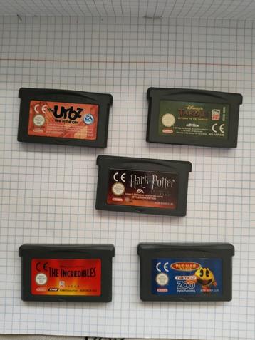5 Nintendo Gameboy spelletjes. Een koop beschikbaar voor biedingen