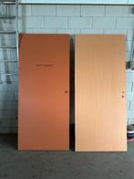 2x zware, hardhouten binnendeuren, Ophalen, 80 tot 100 cm, 215 cm of meer, Binnendeur